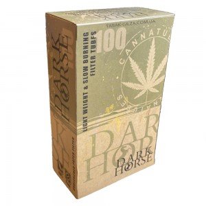 Dark Horse Canna tubes - гильзы для табака, 100 штук